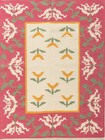 Antique Scandinavian Swedish Kilim Rug Handmade Flat Weave Boho Large Area Rug