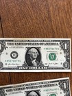One Dollar Bill Series 2021 Miscut Misprint Off Center Note Ink Error Rare Lot