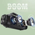 Extreme Boom Outdoor Bluetooth Speaker With 60w Mighty Sound  Deep Bass  30h    