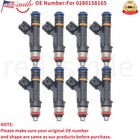 Set Of 8 Upgrade Fuel Injectors For Mercruiser-volvopenta 5 0l-5 7l 0280158165