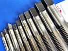 Roco 10-piece Sae Fractional Coarse Nc Hs Thread Plug Tap Set 1 4 -1  Hanson New