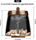 Outdoor Ashtrays For Patio With Lid  Ash Trays With Covers Outdoor  Ashtray Odor