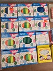 Huge Vtg Lot Twisted Spiral Birthday Candles Boxes New Unlit Jubilee Neon Etc