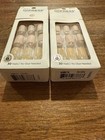 Kiss Impress No Glue Press-on Nails Manicure Short Pink 83777 Dorothy  lot Of 2 
