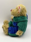 Ty Attic Treasures Piccadilly Clown Bear Plush Blue Green Outfit With Hang Tag