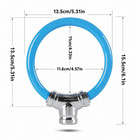 Bicycles Lock Road Bike Antitheft Steel Portable Rings Shape Cable Lock Outdoor