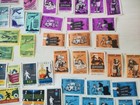 Vintage Big Set 99pcs Matchbox Labels  1 Ussr 1959 Aeroflot Airplane Rare