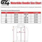 Men s Motorcycle Motorbike Fleece Hoodie Textile Ce Approved Padded Armor Jacket