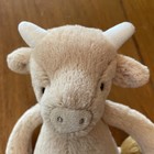 Jellycat Bashful Cow Tan Brown Calf Plush Stuffed Animal Lovey 8 