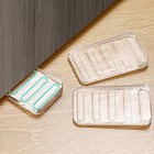 8 Pcs Table Wedge Shim  Plastic Shims Levelers 1 4  6 5mm  Highest Side Clear