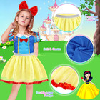 5-in-1 Princess Dress Up  Pretend Play Set For Girls Ages 3-6