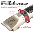 Pet Hair Clipper Grooming Trimmer Set     Professional Cordless Clippers