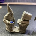 Yahre   Spoontiques Pewter Figures Wizard   Dragon