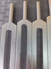 8pcs Aluminum Tuning Fork Set Standard Teaching Tuners In Wood Box