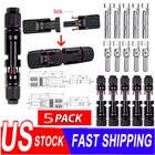 5-100pair Male Female Wire Cable Connector Set Solar Panel Waterproof Connectors