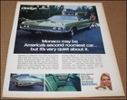 1970 Dodge Monaco Print Ad 1969 Car Automobile Advertisement Vintage Chrysler