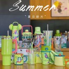 Starbucks 2023 China Musical Frenzy Dopamine Tumbler Ss Cup Glass Mug Collection