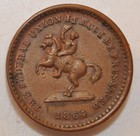 1863 Patriotic Civil War Token  54 179