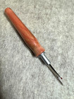 Lovely Hand Carved Pink Boxelder Maple Wood Seam Ripper Tool W Larger Blade