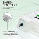 Reach Waxed Dental Floss  Mint  Plaque Remover For Teeth  Shred Resistant     