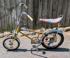    vintage    Rare Unbranded Bike W  5 Speed Stik-shift Springer Forks   Banana Seat