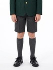 Cotton Day Kids Girls Unisex School Knee High Socks 3 Pack 6-8 Years Gray M