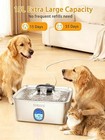 4gal 15l Large Dog Water Fountain  Stainless Steel Pet Fountain
