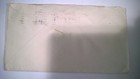 Antique Official Handwritten Letter Correspondence With Envelope   Return Re1912