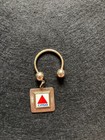 Vintage Citgo Gasoline Key Ring