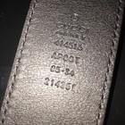 Authentic Gucci Double G Marmont Belt Sz 85