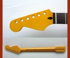 Lefty Vintage Style Stratocaster Guitar Neck mop Dots -fits Warmoth fender Strat