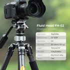 K f Concept Tripod Head Hydraulic Fluid Damping Head With Quick Release Plate Us