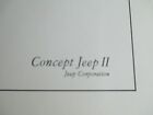 Rare 1977 Amc Concept Rendering Press Print Car Jeep Art 12  X 9             C91