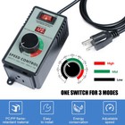 4000w Ac Motor Speed Controller 110-120v 15a Voltage Regulator Variable Switch