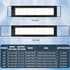 Aquarium Led Light Full Spectrum Fish Tank Lights White Blue Red Green12  To 18
