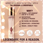 Charlotte Tilbury Airbrush Flawless Setting Spray - Ultra-fine Hydrating Mist To