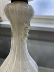 Vintage Barovier   Toso Murano Glass Lamp Gold Bullicante
