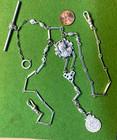 Elegant Antique Egyptian Revival Pocket Watch Chain
