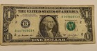 B00780803a  1 Dollar Bill 2013 Series  8080   4 Of A Kind Federal Reserve Note