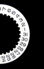 Genuine Rolex 3135 3175 3185 16200 White Date Indicator Wheel Disc Watch Caliber