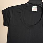 Vintage Permanent Press Women s Size L Black Cap Sleeve s - Lot Of 10 - 4189-02