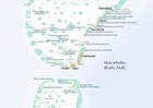 Official Map Of Maldives - 5 11 Long