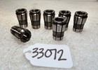 Lot Of Seven Af77 1 2 Inch Series Acura Flex Collet 27 64 Inch Size  inv 33072 