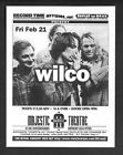 Wilco Original Concert Handbill Flyer Majestic Theatre Detroit 1997