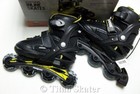 64mm Kids Boys girls Inline Skates Replacement Set Of 4 Wheels W Abec-5 Bearings