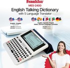 Franklin Mes-2400 Digital Talking Dictionary Multilingual Voice Translator