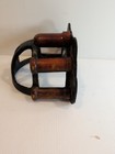 Antique 19th Century Cast Iron Equestrian Wall Mounted Horse Bridle tact Holder