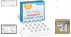 Magnetic Baby Safety Cabinet Locks 20 Pack With Keys Adhesive Child Proof Dra   