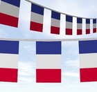 Ve Day Victory 10 Metre France French 20 X 12x9 Xl Flags Bunting