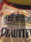 Wwii Era Satin Pillow Cover Souvenir Washington Nations Capitol 16  Square 